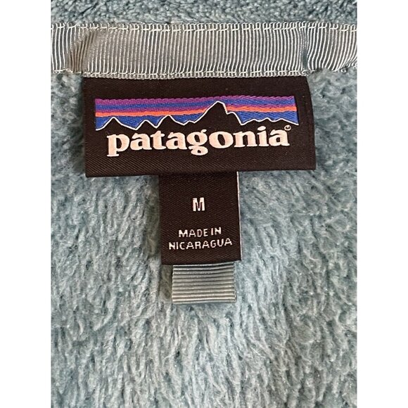 Patagonia | 1/4 Quarter Button Pullover Fleece Sweater | Turquoise | Women’s Med - Picture 4 of 8